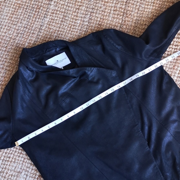 Designers Remix Collection by Charlotte  Eskildsen dressy leather jacket - Picture 13 of 14